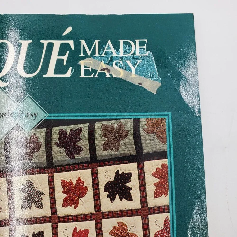 Applique Made Easy Quilt Book Designs Patterns Techniques Oxmoor House - Picture 2 of 8